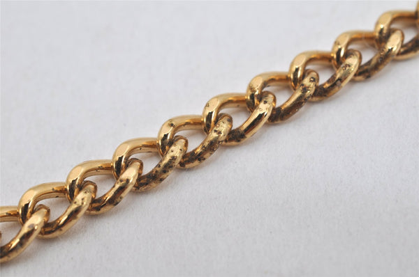 Authentic Louis Vuitton Chain Strap Gold 12.8" LV 2756K