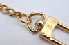 Authentic Louis Vuitton Chain Strap Gold 12.8" LV 2756K