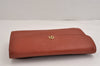 Authentic Louis Vuitton Epi Montaigne 23 Clutch Hand Bag Brown M52663 LV 2757J