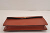 Authentic Louis Vuitton Epi Montaigne 23 Clutch Hand Bag Brown M52663 LV 2757J