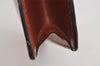Authentic Louis Vuitton Epi Montaigne 23 Clutch Hand Bag Brown M52663 LV 2757J