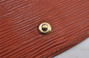 Authentic Louis Vuitton Epi Montaigne 23 Clutch Hand Bag Brown M52663 LV 2757J
