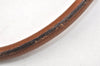Authentic Burberrys Vintage Leather Shoulder Hand Bag Purse Brown 2758K