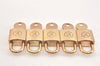 Authentic Louis Vuitton Padlock & Keys 10Set Old Model LV 2758L