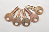 Authentic Louis Vuitton Padlock & Keys 10Set Old Model LV 2758L