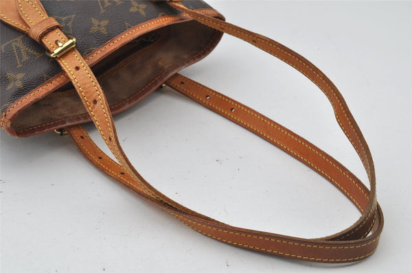Authentic Louis Vuitton Monogram Bucket PM Shoulder Tote Bag M42238 Junk 2759J