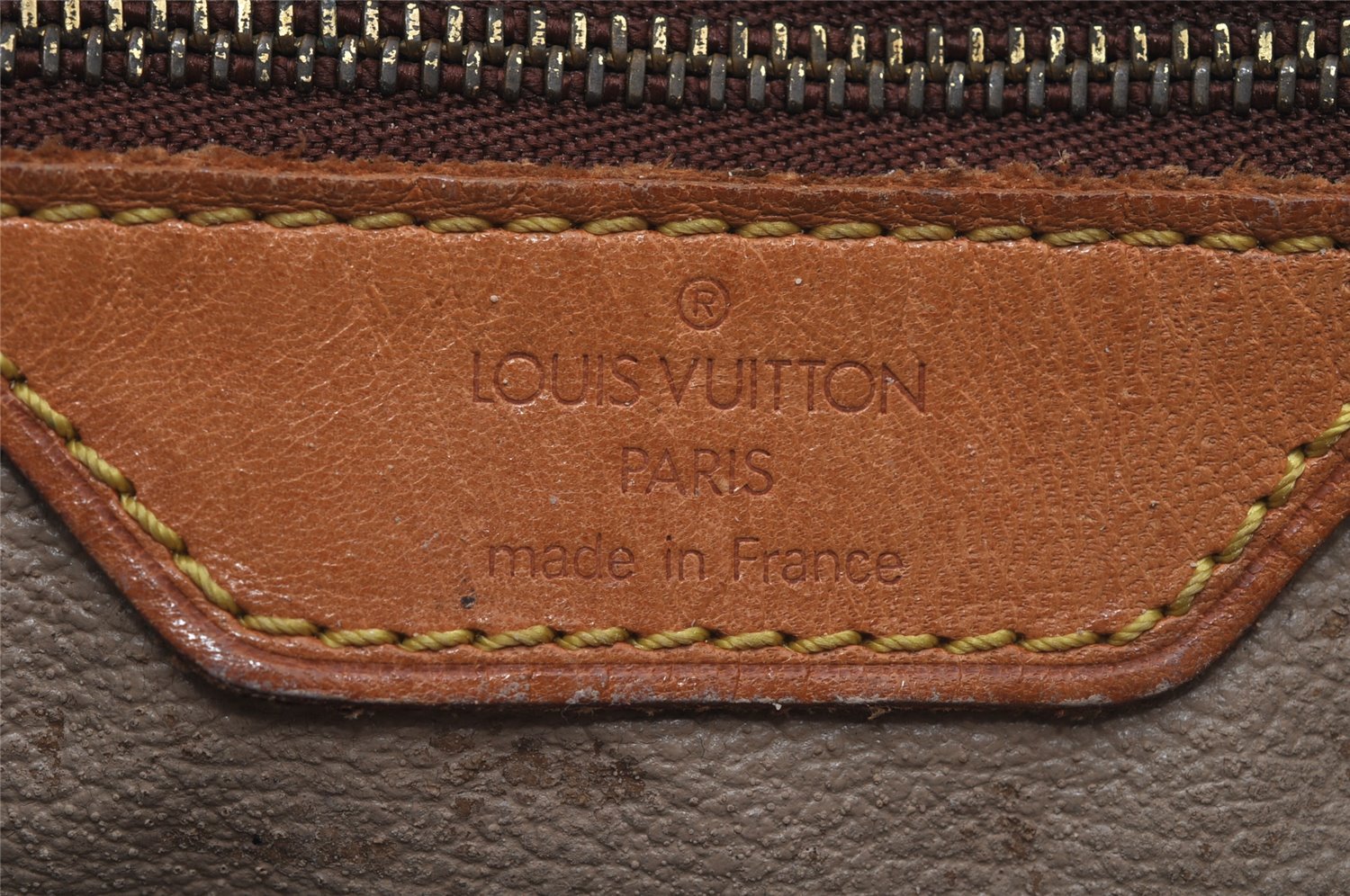 Authentic Louis Vuitton Monogram Bucket PM Shoulder Tote Bag M42238 Junk 2759J