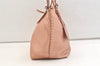 Authentic FENDI Vintage Selleria Shoulder Tote Bag Leather Pink 2759K