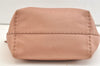 Authentic FENDI Vintage Selleria Shoulder Tote Bag Leather Pink 2759K