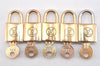 Authentic Louis Vuitton Padlock & Keys 10Set Old Model LV 2759L