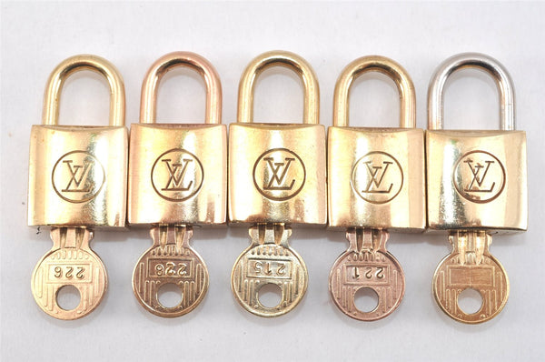 Authentic Louis Vuitton Padlock & Keys 10Set Old Model LV 2759L