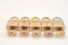 Authentic Louis Vuitton Padlock & Keys 10Set Old Model LV 2759L