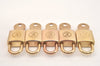 Authentic Louis Vuitton Padlock & Keys 10Set Old Model LV 2759L