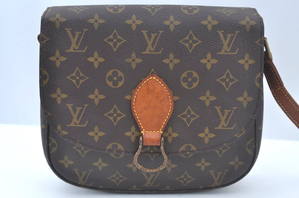 Authentic Louis Vuitton Monogram Saint Cloud GM M51242 Shoulder Cross Bag Junk 2760J
