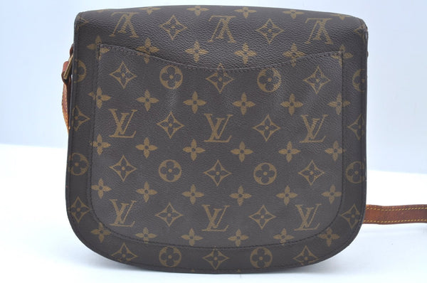 Authentic Louis Vuitton Monogram Saint Cloud GM M51242 Shoulder Cross Bag Junk 2760J