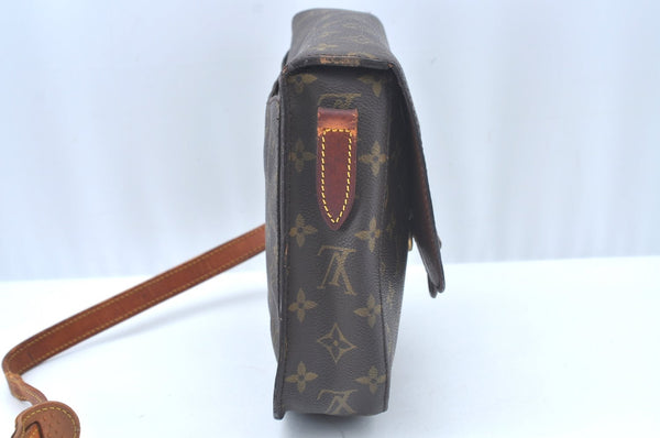 Authentic Louis Vuitton Monogram Saint Cloud GM M51242 Shoulder Cross Bag Junk 2760J