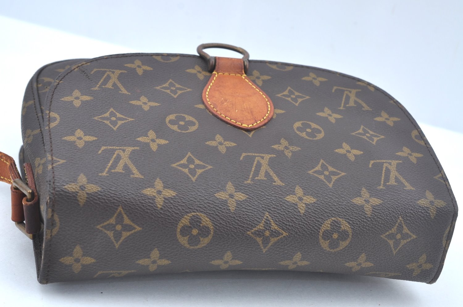 Authentic Louis Vuitton Monogram Saint Cloud GM M51242 Shoulder Cross Bag Junk 2760J