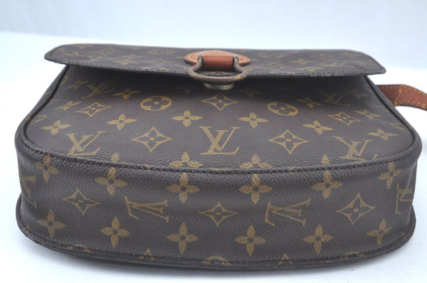 Authentic Louis Vuitton Monogram Saint Cloud GM M51242 Shoulder Cross Bag Junk 2760J
