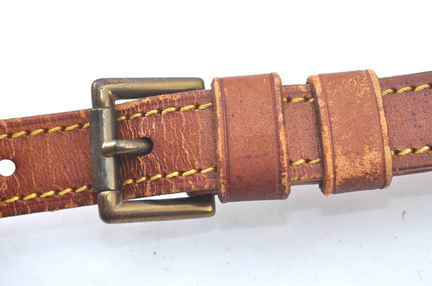 Authentic Louis Vuitton Monogram Saint Cloud GM M51242 Shoulder Cross Bag Junk 2760J