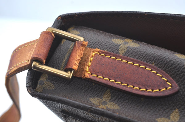 Authentic Louis Vuitton Monogram Saint Cloud GM M51242 Shoulder Cross Bag Junk 2760J