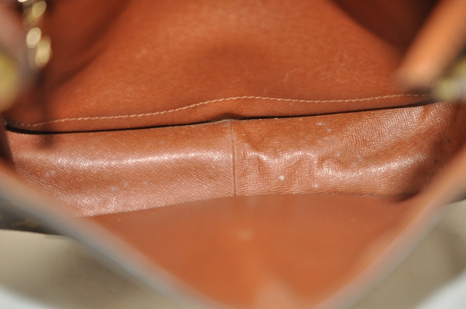 Authentic Louis Vuitton Monogram Saint Cloud GM M51242 Shoulder Cross Bag Junk 2760J