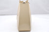 Authentic GUCCI Vintage 2Way Shoulder Tote Bag Enamel Beige Junk 2760K