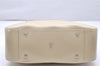 Authentic GUCCI Vintage 2Way Shoulder Tote Bag Enamel Beige Junk 2760K