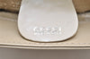 Authentic GUCCI Vintage 2Way Shoulder Tote Bag Enamel Beige Junk 2760K
