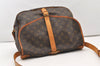 Authentic Louis Vuitton Monogram Saumur 35 Shoulder Cross Bag M42254 LV 2761J