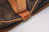 Authentic Louis Vuitton Monogram Saumur 35 Shoulder Cross Bag M42254 LV 2761J