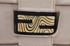 Authentic FENDI Mamma Baguette Shoulder Hand Bag Leather Beige Yellow 2761K