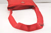 Authentic PRADA Vintage Nylon Tessuto Shoulder Cross Body Bag Red 2763K