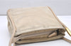Authentic GUCCI Vintage Shoulder Tote Bag Suede Leather White Cream Junk 2764K