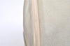 Authentic GUCCI Vintage Shoulder Tote Bag Suede Leather White Cream Junk 2764K