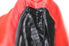 Authentic PRADA METAL Vintage Nylon Tessuto Hand Bag Purse B7004 Red 2766I