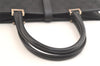 Authentic GUCCI Jackie Hand Tote Bag GG Canvas Leather 0021064 Black 2766K