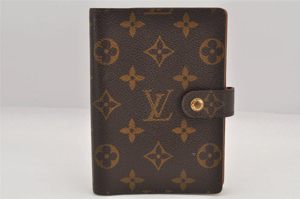 Authentic Louis Vuitton Monogram Agenda PM Notebook Cover R20005 LV 2772K
