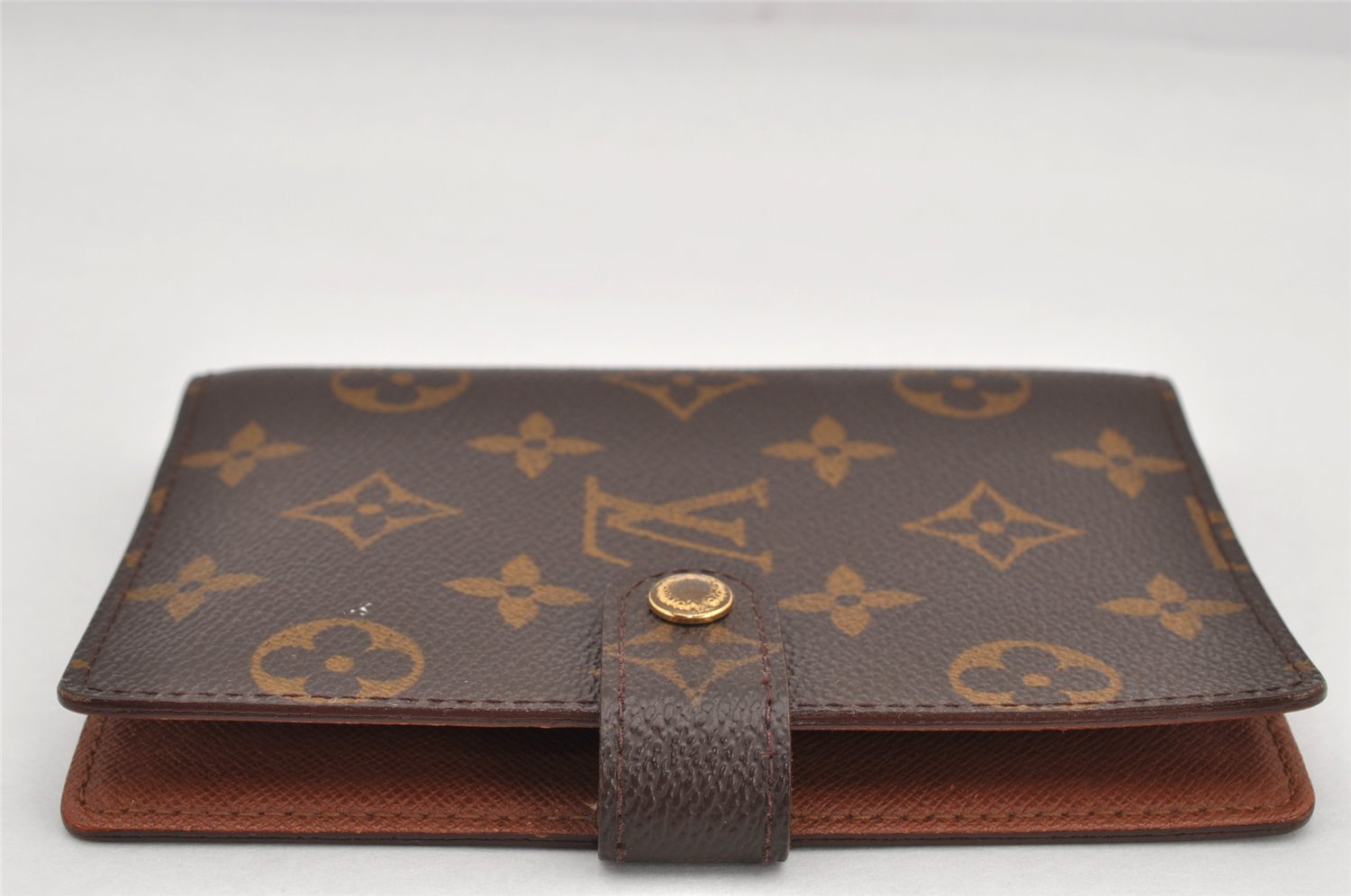 Authentic Louis Vuitton Monogram Agenda PM Notebook Cover R20005 LV 2772K
