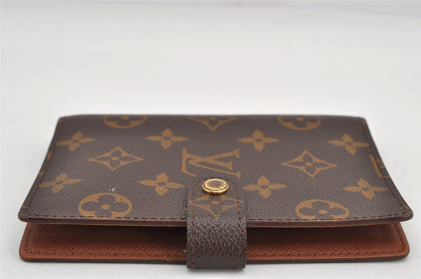 Authentic Louis Vuitton Monogram Agenda PM Notebook Cover R20005 LV 2772K