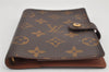 Authentic Louis Vuitton Monogram Agenda PM Notebook Cover R20005 LV 2772K