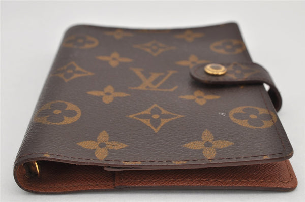 Authentic Louis Vuitton Monogram Agenda PM Notebook Cover R20005 LV 2772K