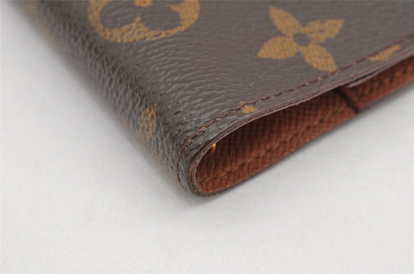 Authentic Louis Vuitton Monogram Agenda PM Notebook Cover R20005 LV 2772K