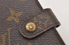 Authentic Louis Vuitton Monogram Agenda PM Notebook Cover R20005 LV 2772K