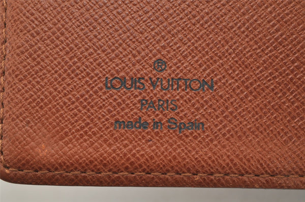 Authentic Louis Vuitton Monogram Agenda PM Notebook Cover R20005 LV 2772K