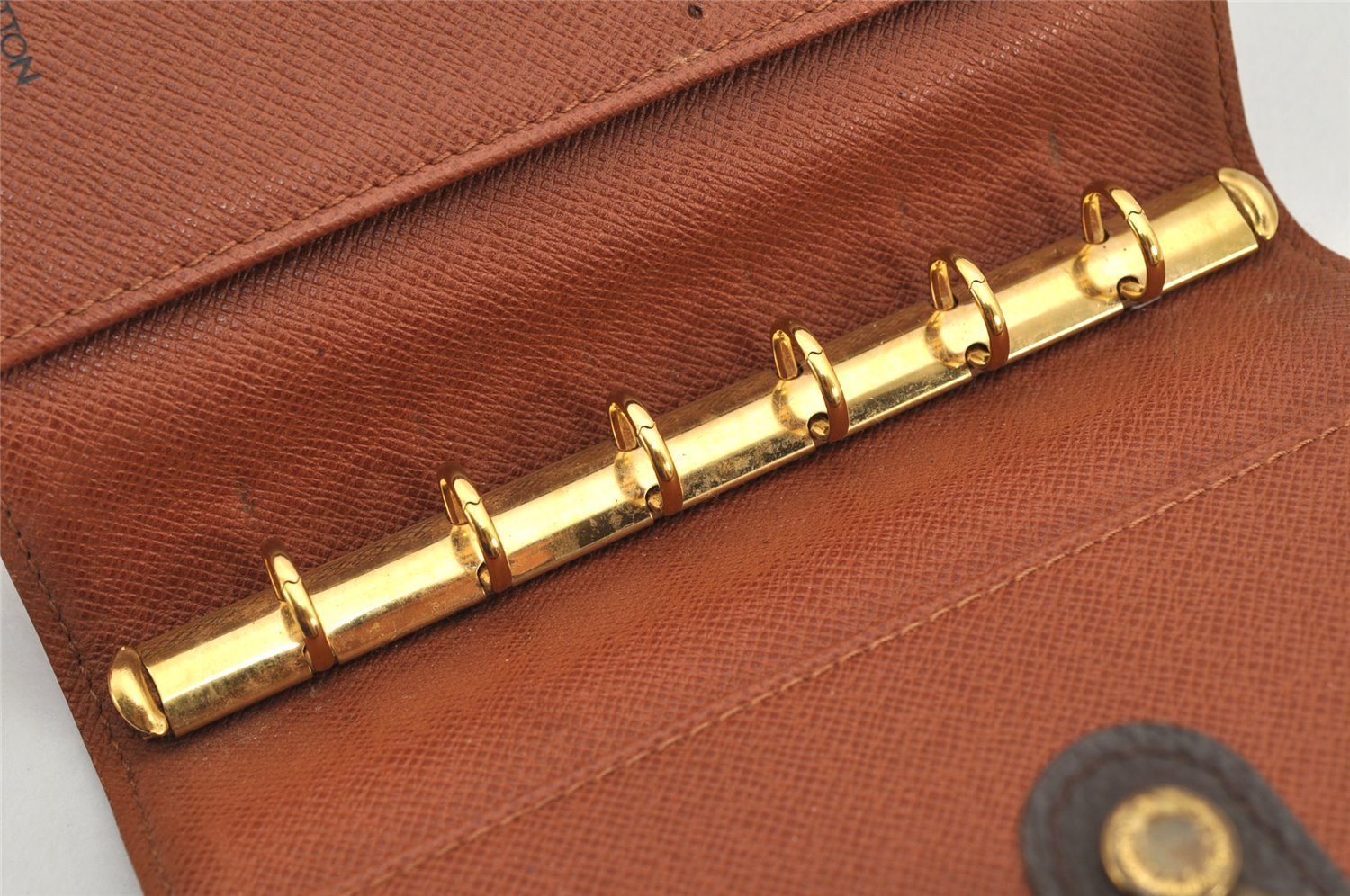 Authentic Louis Vuitton Monogram Agenda PM Notebook Cover R20005 LV 2772K