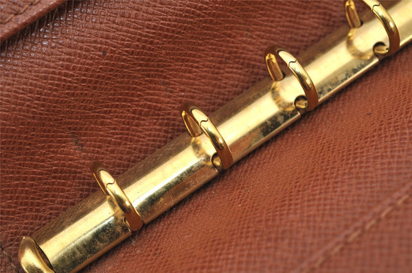 Authentic Louis Vuitton Monogram Agenda PM Notebook Cover R20005 LV 2772K