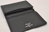 Auth Louis Vuitton Taiga Enveloppe Cartes de Visite Card Case M30922 Black 2773I