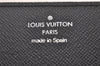 Auth Louis Vuitton Taiga Enveloppe Cartes de Visite Card Case M30922 Black 2773I