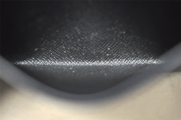 Auth Louis Vuitton Taiga Enveloppe Cartes de Visite Card Case M30922 Black 2773I