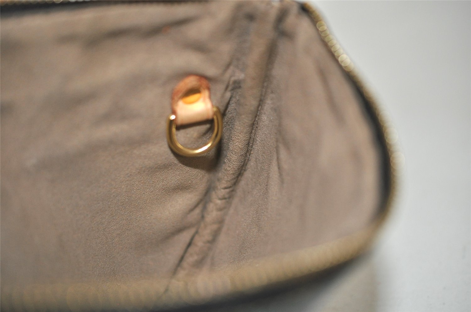 Auth Louis Vuitton Monogram Multicolor Pochette GM Pouch Black M60030 LV 2774I